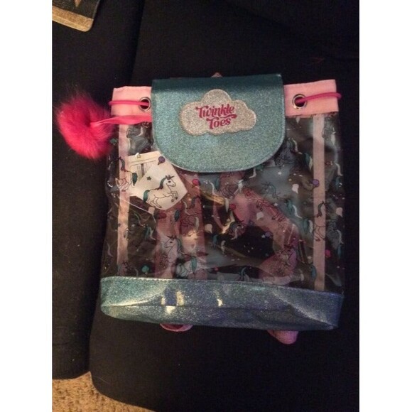Twinkle Toes Unicorn Backpack B2 - Picture 1 of 4